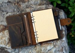 personalized leather journal